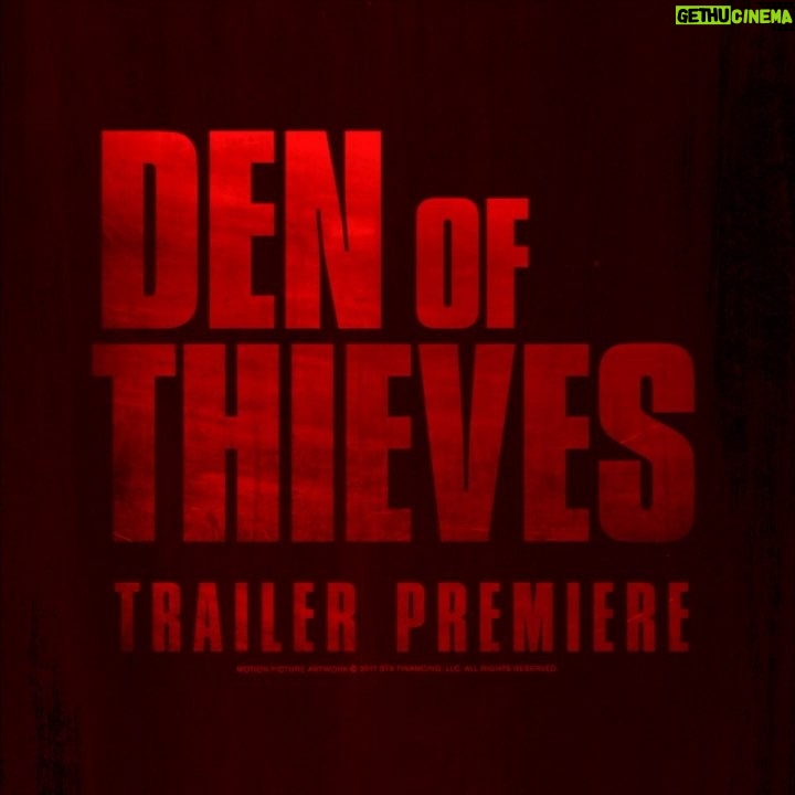 Gerard Butler Instagram - Amped for this one. #DenOfThieves trailer is here. #BigNick Swipe for the full trailer.