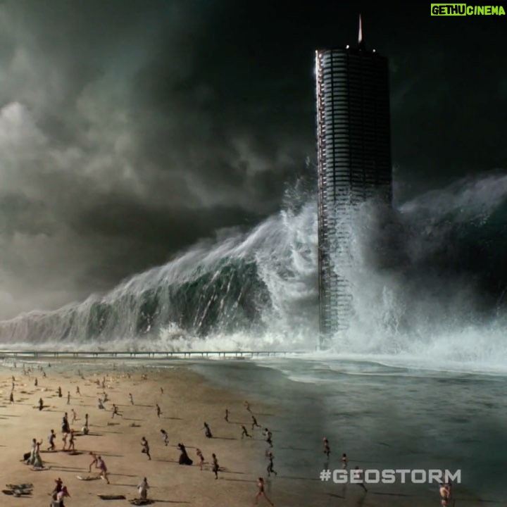 Gerard Butler Instagram - A storm is coming. #Geostorm 10.20.17