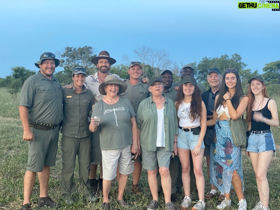 Gerard Butler Instagram - Good times with the family on safari. Loved Kruger National Park. @RoyalMalewane