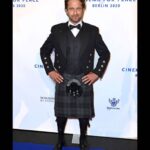 Gerard Butler Instagram - An honor to receive the @CinemaForPeace award for my work with @MarysMeals. But the guy who deserves it is the other kilt-wearing Scot – Magnus MacFarlane-Barrow, their Founder and CEO. I am in awe of what my brother Magnus has created and their daily impact on more than 1.6 million children around the globe. Berlin, Germany