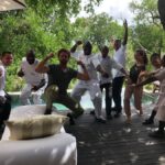 Gerard Butler Instagram - Good times with the family on safari. Loved Kruger National Park. @RoyalMalewane