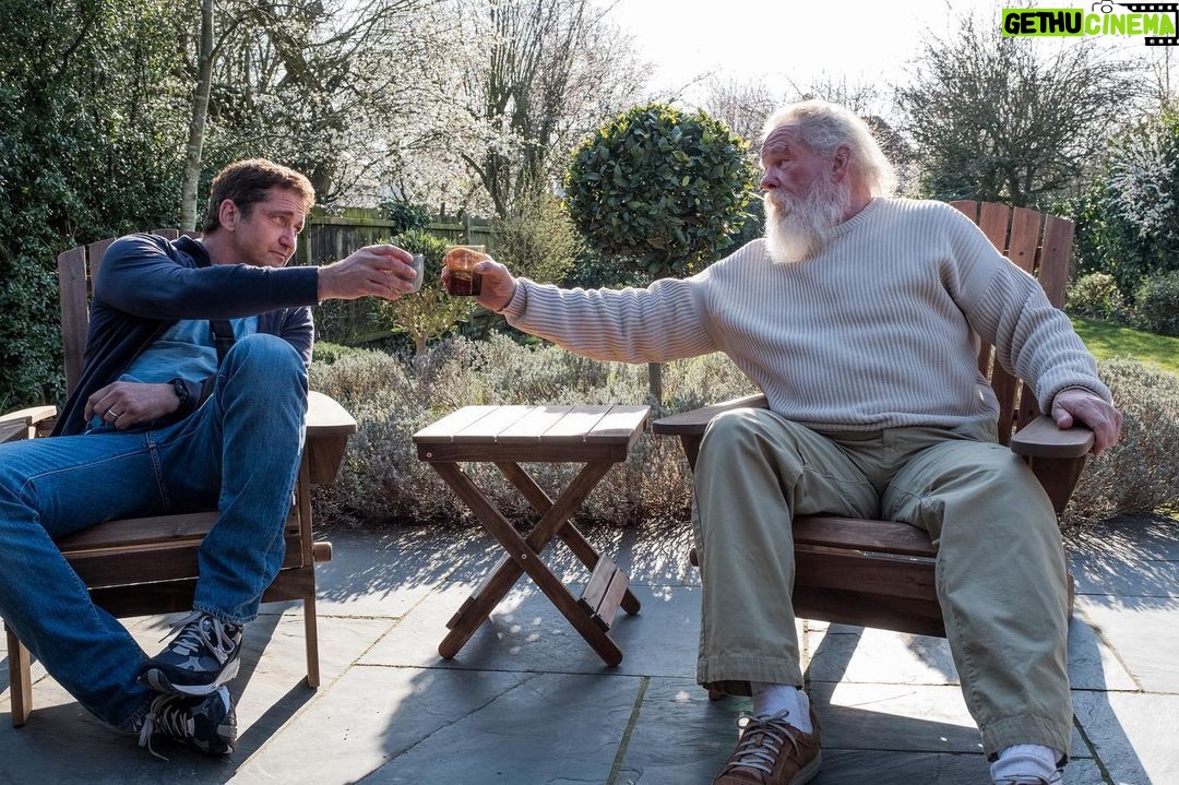Gerard Butler - 144.3K Likes - Cheers to the long weekend. #AngelHasFallen