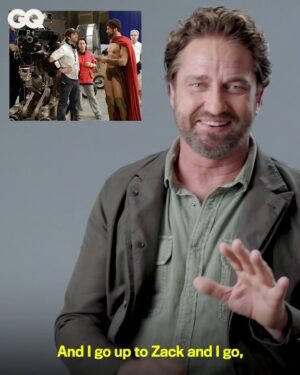 Gerard Butler Instagram - This is the story of “THIS IS SPARTA!” Check out the full video (I talk about everything from 300 and P.S. I Love You to #AngelHasFallen) at the link in my bio. Thanks @GQ – I had a blast.
