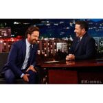 Gerard Butler Instagram - Last night shooting the shit with @JimmyKimmel. I had a big job on #AngelHasFallen making sure the legends @MorganFreeman and Nick Nolte were taken care of. Check out the clip in my Story to hear about the crazy stunts @Ric.Roman.Waugh put us through. In theaters in one week!