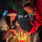 Gerly Hassam Instagram - No importa donde, pero juntos. Feliz noche de velitas😍😍😍🕯️🕯️🕯️