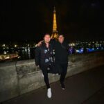 Gerly Hassam Instagram - Deux Ñers à París. Nos vinimos juiciosos a presentar el examen en la torre ICFES @humorchayannealirio 🤗🤗 Eiffel Tower