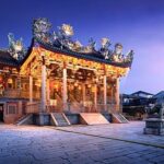 Giaa Manek Instagram - The “Khoo Kongsi” is this beautiful large Chinese clanhouse with elaborate and highly ornamented architecture, a mark of the dominant presence of the Chinese in Penang.It exemplifies good luck and prosperity . . . . #ExperiencesUnfiltered #PenangUnfiltered #BusinessEventsPenang #Penang #GeorgeTown #heritage #UNESCO #culture #KhooKongsi #dragonmoutainhall #tbt #travel #globetrotter #wanderlust