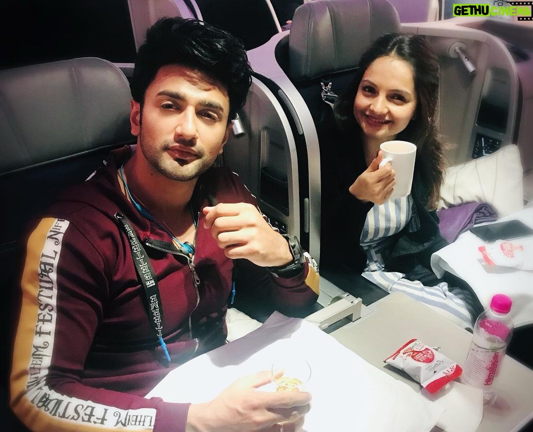 Giaa Manek Instagram - They welcomed us with “Selamat Datang “ and before off boarding,we taught them how we welcome people in india with a “Namaste”! On board @malaysiaairlines ,impressive business class services .Cheers to yet another fantastic holiday! Say hello to my travel mate @nishantsinghm_official . . . . #ExperiencesUnfiltered #PenangUnfiltered #BusinessEventsPenang #Penang #malaysiaairlines #malaysianhospitality @penang.unfiltered @malaysiaairlines