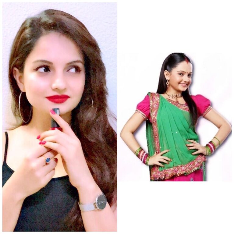 Giaa Manek Instagram - Gopi (#gopibahu )- a character I enacted (#profession )on screen and put life into , showered me with lot of love & success . #gratitude . Ignorance is not cute ! #meascharacter #measme #2differentpeople 🙂🙏