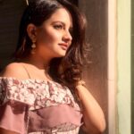 Giaa Manek Instagram - At the Midday ladies cricket tournament event . Wearing - @stylesplash_in Styled by - @shrushti_216. Thanx @nibby31.official 🤗