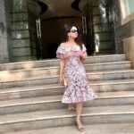 Giaa Manek Instagram - At the Midday ladies cricket tournament event . Wearing - @stylesplash_in Styled by - @shrushti_216. Thanx @nibby31.official 🤗