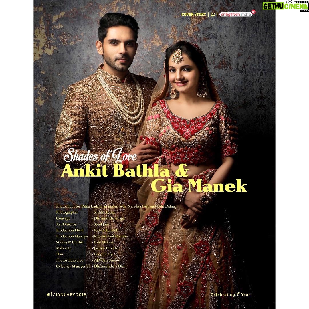 Giaa Manek Instagram - Enlighten India Magazine Jan 2019 🌟