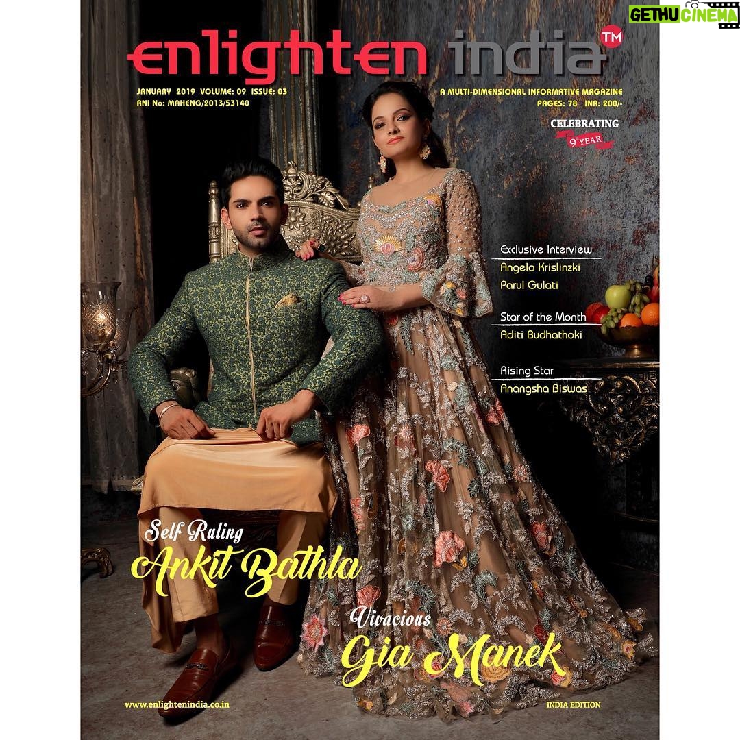 Giaa Manek Instagram - Enlighten India Magazine Jan 2019 🌟