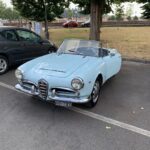 Giacomo Gianniotti Instagram - #FromScratch is on @netflix today. Here are some behind the scenes from our time both in LA and in Florence. I got to drive this gorgeous robin egg blue Alfa Romeo classic in my scene to pick up @zoesaldana and it was such a dream. I love driving classic cars and to do it on the streets of florence was special. Everyone go enjoy this story and devour it like a good italian meal. Thanks to @atticalocke @tembilocke @nzingbling @netflix @hellosunshine and @zoesaldana for having me. Un grande bacio a tutti! Auguri! 🇮🇹 🍝 🍷 ❤️ Hollywood, California