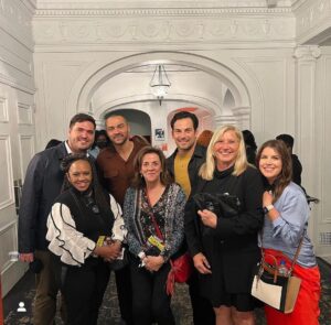 Giacomo Gianniotti Instagram - Amazing night with amazing people celebrating my man @ijessewilliams in his new broadway hit #takemeout . Everyone please go and see it, it is beyond good and the entire cast hits it out of the park. #takemeout #broadway #greysfamindahouse