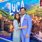 Giacomo Gianniotti Instagram - Since the first time I saw a disney pixar film. It has been my dream to be apart of one. Apart of the magic that transpires when animation transports a child to another dimension through, color, music, and story telling. Sitting in a theatre and hearing my voice on a character in the film was an emotional experience for sure. But it was all made better by the fact that I had brought my godson who is only 4 years old. His first time in a theatre ever, and it was a disney pixar film. He loved it, it was special, and I know that it left the same mark on him that it did me. To everyone involved in this film HUGE CONGRATULATIONS 🎉 but nobody more than our incredible director Enrico Casarosa who created this story from fragments of his Italian childhood translated it to screen with masterful precision and worked tirelessly to make a film that ACTUALLY represented Italian culture in an authentic and real way, that didn’t dissolve into stereotypes and cliches. Thank you to everyone at @disneyplus @pixarluca for having me. It was a blast. @pixarluca IS OUT TODAY ON DISNEY + Everyone go watch the film, it’s incredible, and smart and funny, and beautiful. SILENZIO BRUNO 🧜🏼‍♂️ 😉 The El Capitan Theatre