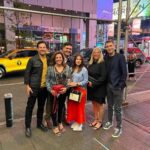 Giacomo Gianniotti Instagram - Amazing night with amazing people celebrating my man @ijessewilliams in his new broadway hit #takemeout . Everyone please go and see it, it is beyond good and the entire cast hits it out of the park. #takemeout #broadway #greysfamindahouse The Hayes Theater