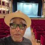 Giancarlo Esposito Instagram - San Carlo opera house in Napoli where my mother and father first met… Tears in my eyes! My Napoli crew, the hills of Napoli… This place is the home of my heart!