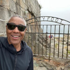 Giancarlo Esposito Instagram - Visiting my buds in Ireland! So much love! 1st day on set for a new project coming up soon! Am I ready? You bet I am! More to come! 

Also got to hang with the Irish young bucks at “Forty Foot”, I love the fuckin’ Irish!