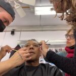 Giancarlo Esposito Instagram - Because it’s #TransformationTuesday I thought I’d show you guys more #bts of when I became young Ray Vernon! Took some very talented people.👏🏽 Is #Kaleidoscope on anyone’s summer watch lists?!