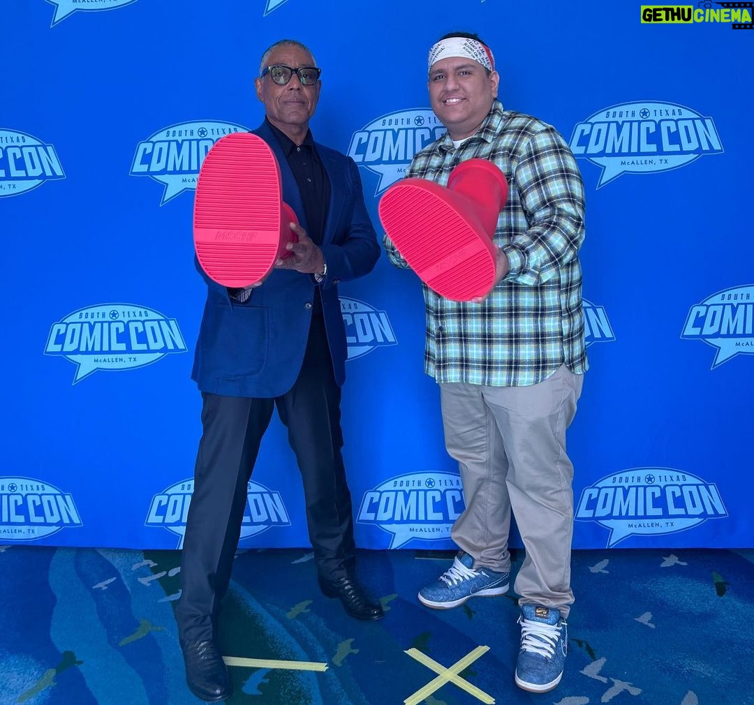 Giancarlo Esposito Instagram - Yeah baby! Red Boots far and wide!!! I had the greatest time at #SouthTexasComicCon this past weekend! What was your top highlight from #STXCC?