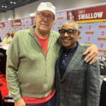 Giancarlo Esposito Instagram - It was so great to run into the legend @chevychase this past weekend at @megaconorlando! Can you tell I have fun at these things?! #MEGACONOrlando