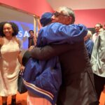 Giancarlo Esposito Instagram - Honoring Spike Lee at the Brooklyn Museum exhibition “Creative Sources“, a masterpiece of our history and what a journey it’s been!! Kudos to #SpikeLee!