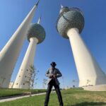 Giancarlo Esposito Instagram - Loving my time in Kuwait! Holding the towers up! Owning it! Feeling the spirit! Cooling it!