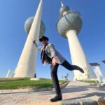 Giancarlo Esposito Instagram - Loving my time in Kuwait! Holding the towers up! Owning it! Feeling the spirit! Cooling it!