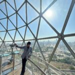Giancarlo Esposito Instagram - Loving my time in Kuwait! Holding the towers up! Owning it! Feeling the spirit! Cooling it!