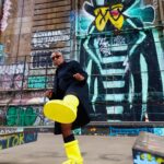 Giancarlo Esposito Instagram - Big YELLOW boots and another incredible shoot with my daughter, @radgirlrubes! 🧀🌟⚠️💛 #yellowboots #mschf #crocs