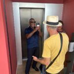 Giancarlo Esposito Instagram - La Famiglia di Esposito Family is everything! I met my cousin Giussseppe Esposito and his wife Connie for the first time in Napoli with my girls! He loved my hat and we shared photos of family, like this one of the original Neapolitan, my father Giovanni! It was truly a special time… 🙏🏽 I can’t forget to mention we met the talented @chef_emmanuel_di_liddo, oh and there is nothing like a haircut in Napoli! 🤣 #fbf