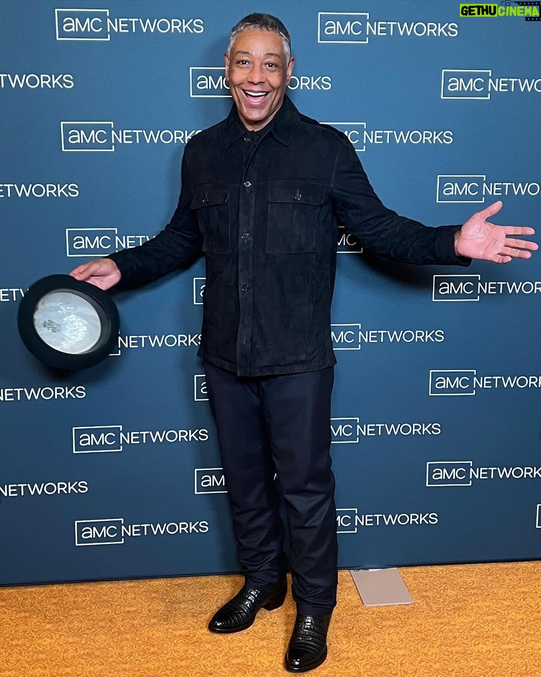 Giancarlo Esposito Instagram - Thank you @official_tca for having us yesterday!!! We loved getting to talk about #Parish and are counting down the days till it hits your screens. #March31 😎👏🏽 #TCA24 #BTS