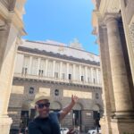 Giancarlo Esposito Instagram - San Carlo opera house in Napoli where my mother and father first met… Tears in my eyes! My Napoli crew, the hills of Napoli… This place is the home of my heart!