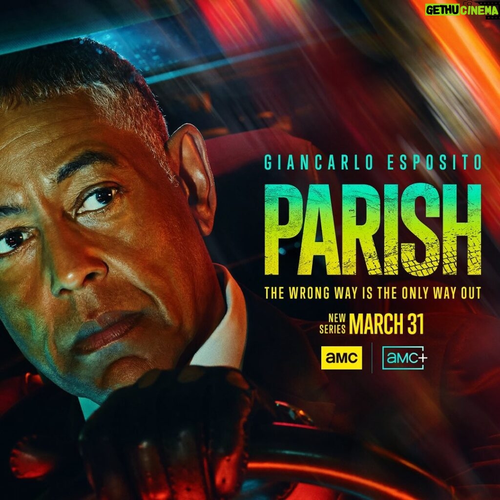 Giancarlo Esposito Instagram - Buckle up, it’s going to be a wild ride. #Parish premieres March 31 on @amc_tv and @amcplus.
