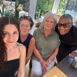 Giancarlo Esposito Instagram - Visiting my buds in Ireland! So much love! 1st day on set for a new project coming up soon! Am I ready? You bet I am! More to come! 

Also got to hang with the Irish young bucks at “Forty Foot”, I love the fuckin’ Irish!