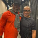 Giancarlo Esposito Instagram - I will sorely miss my dear friend and brother Carl Weathers. You are truly one of the most wonderful human beings I have had the honor and pleasure of spending time with! I am grateful for your influence and support of all things good in my life. This is how I will always remember you. My dear friend and brother. 💙🙏🏽