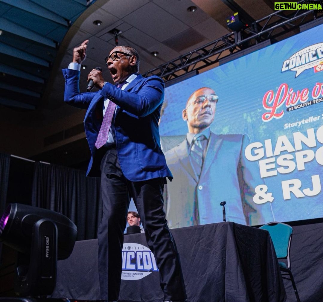 Giancarlo Esposito Instagram - Yeah baby! Red Boots far and wide!!! I had the greatest time at #SouthTexasComicCon this past weekend! What was your top highlight from #STXCC?