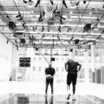 Giancarlo Esposito Instagram - Getting my game on, learning from the Master @lethalshooter! In the house that MJ and Spike built!!!! RESPECT!!! 📸: @radgirlrubes