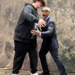 Giancarlo Esposito Instagram - It was so great to run into the legend @chevychase this past weekend at @megaconorlando! Can you tell I have fun at these things?! #MEGACONOrlando