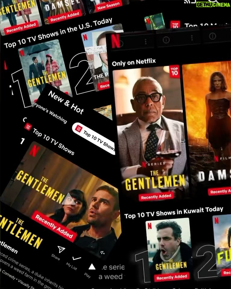 Giancarlo Esposito Instagram - I got a call from Budapest, #1! Then Kuwait, #1! World takeover of #TheGentleman! Be polite! Mind your manners, WATCH!
