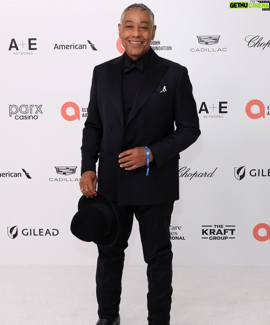 Giancarlo Esposito Instagram - #Oscars weekend is always something to look forward too. #EJAFOscars last night! Incredible night surrounded by incredible people for an incredible cause! 🙏🏽 @ejaf 📷: @gettyentertainment