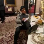 Giancarlo Esposito Instagram - A true Great Britain Hollywood premiere of THE GENTLEMEN! It was great to feel the audience reaction and fervor for this #GuyRitchie classic! Netflix did it right in proper British style! #TheGentlemen premieres TOMORROW on @netflix. 😎👏🏽 Also, love my double trouble jacket by @acustom! Made me feel like a proper English gentleman! High Lapel! High and tight!
