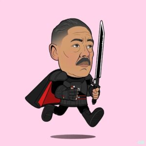 Giancarlo Esposito Instagram - “The Evolution of Giancarlo Esposito” by the insanely talented @cillianoricardo! 

I love this so much!!! So clever and unique, thank you for sharing Cillian!

#BugginOut #GusFring #StanEdgar #MoffGideon