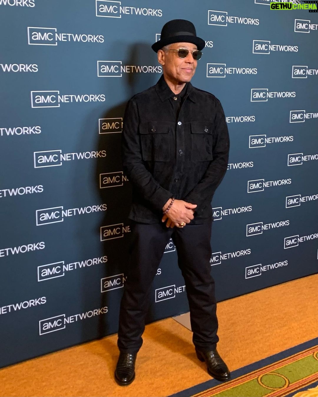 Giancarlo Esposito Instagram - Thank you @official_tca for having us yesterday!!! We loved getting to talk about #Parish and are counting down the days till it hits your screens. #March31 😎👏🏽 #TCA24 #BTS