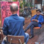 Giancarlo Esposito Instagram - Working with Jonathan Yeo has been a dream come true. As a contemporary art fan and portrait admirer, to be the “subject” of the “Subject” allowed a seamless way into this master’s process and expertise. It was a pleasure to be apart of this, thank you @jonathanyeo and @bbcmaestro!