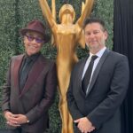 Giancarlo Esposito Instagram - It’s always an honor to attend the #Emmy’s and I’ve been so fortunate to do so for the past seven years with my #BetterCallSaul family. It’s been a wonderful and blessed run. 🙏🏽💙 Congratulations to all the winners and nominees! #75thEmmys P.S. Check out the 4th slide - we got to watch Emmy awards being engraved! So cool. __ 📸: Jordan Strauss and Colin Young-Wolff for the Television Academy/AP Images