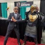Giancarlo Esposito Instagram - A time was had by all… thank you #FANEXPOPortland!! It was so great to connect with Emily, John, Keith, and Danny! Also, check out my new redbone, a #Penman special. 🎩 Thank you always, @penmanhats!