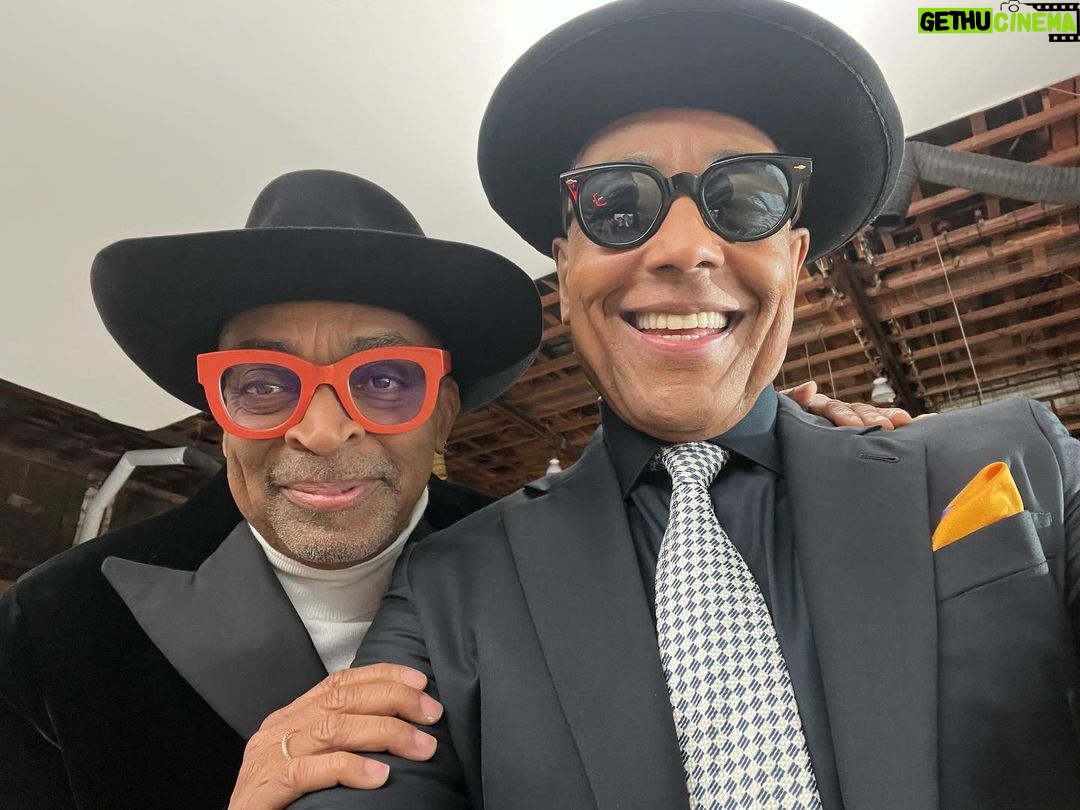 Giancarlo Esposito Instagram - HAPPY BIRTHDAY! To my dear brother SPIKE LEE! The innovator, the initiator, the INSPIRATION! We celebrate YOU!!!!