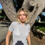 Gigi Hadid Instagram - sunshine & my new ‘do ! shooting spring @guestinresidence with loves of mine @patrickta @laurapolko